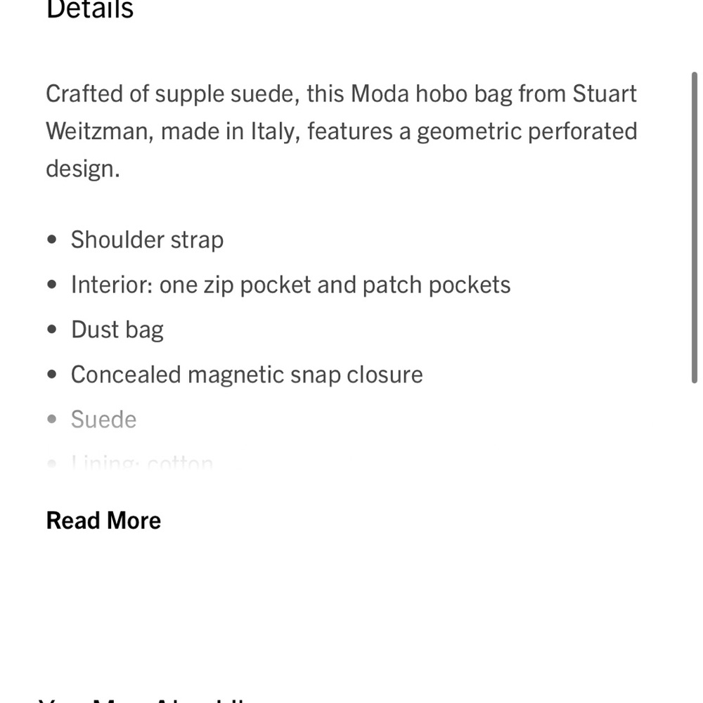 Stuart Weitzman designer Tan Handbag - Picture 5 of 15